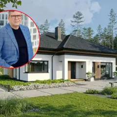 Ekspert omawia, jaki jest koszt budowy domu 150m2. Nowoczesny dom z ogrodem.