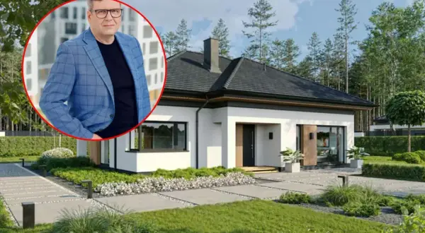 Ekspert omawia, jaki jest koszt budowy domu 150m2. Nowoczesny dom z ogrodem.