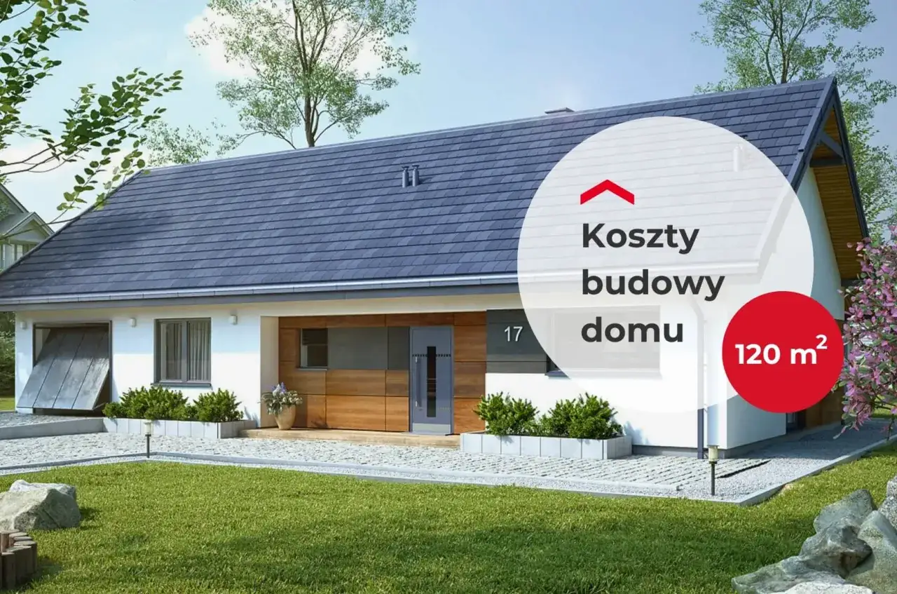 Nowoczesny dom 120 m². Sprawdź, jaki koszt budowy domu 120 m² jest realny.