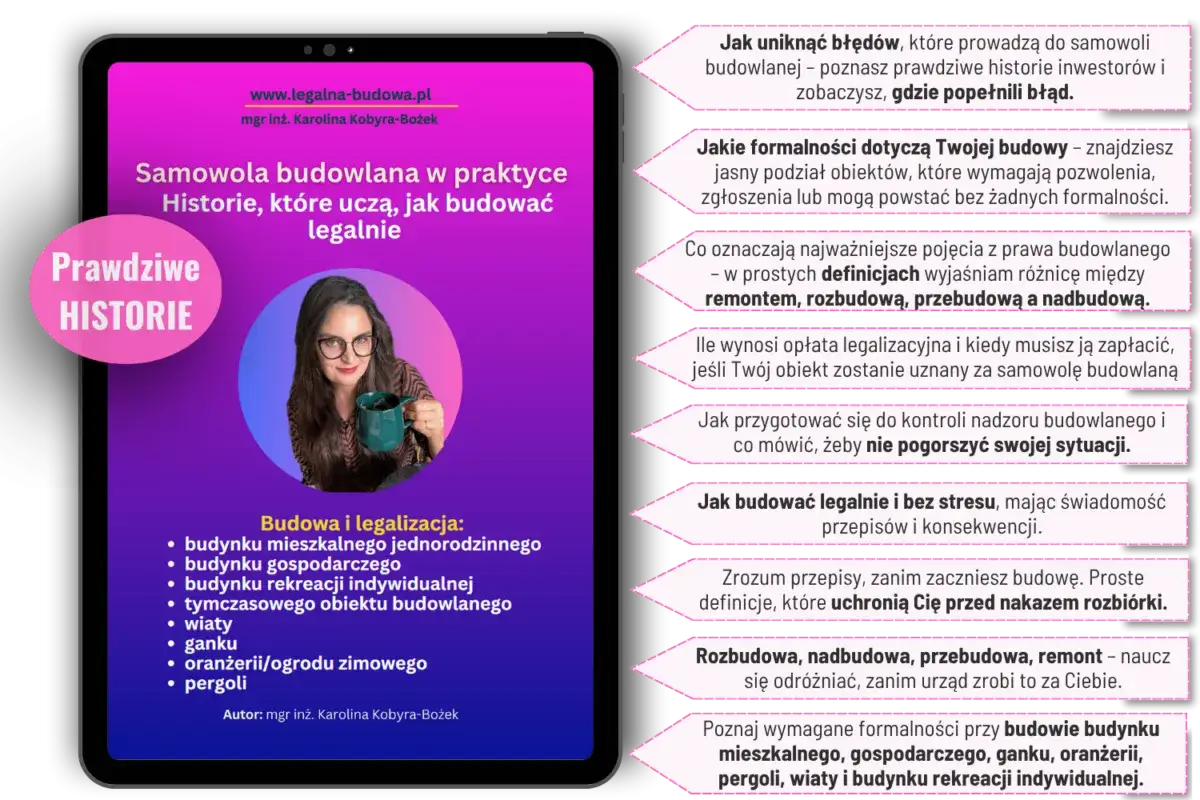 Jak zalegalizować budynek gospodarczy i inne obiekty? Poznaj historie, które uczą, jak budować legalnie, unikając błędów i formalności.